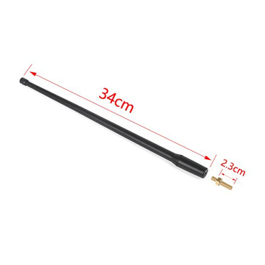 Антенная мачта 34 см черная 1 шт. для Ford F150/Φ Raptor 2009-2020 металлические + ABS запчасти