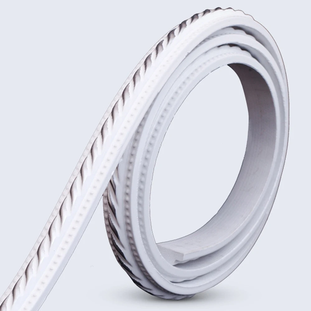 Ribbon Panel Moulding Rope Trim Home TV backgroundsdoor frames PVC Flexible | Дом и сад