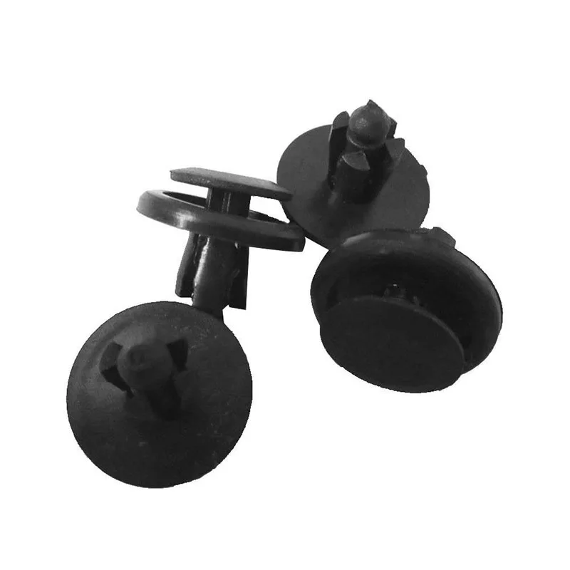 

Rivets Fastener Clips Screw Trunk Accessory 100pcs Black Bumper Car Mixed Plastic