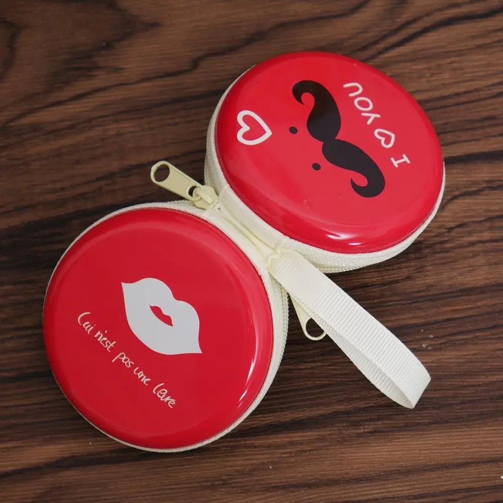 Мини-сумка на молнии для хранения наушников и SD-карт футляр переноски легкие