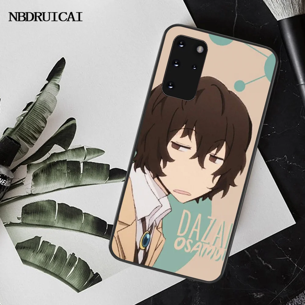 NBDRUICAI bungou бродячие собаки дазай Осаму чехол для телефона Samsung S20 plus Ultra S6 S7 edge S8 S9 S10