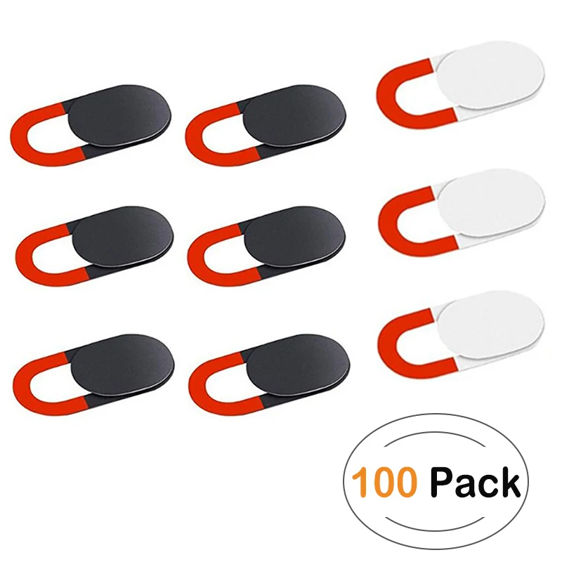 

Крышка веб-камеры для ноутбуков, 100 шт., крышка затвора камеры, наклейка для iPad, смартфона, планшета, компьютера, защита от подглядывания, крыш...