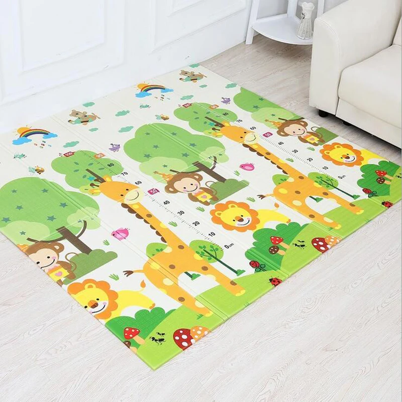 

10MM Thick XPE Crawling Mat Baby Play Mat Carpet Giraffe Gym Rug Developing Mat Children's Mat Toys Soft Floor
