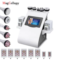 six in one rf radio frequency negative pressure fat reducing instrument fat blasting laser beauty salon care instrument
