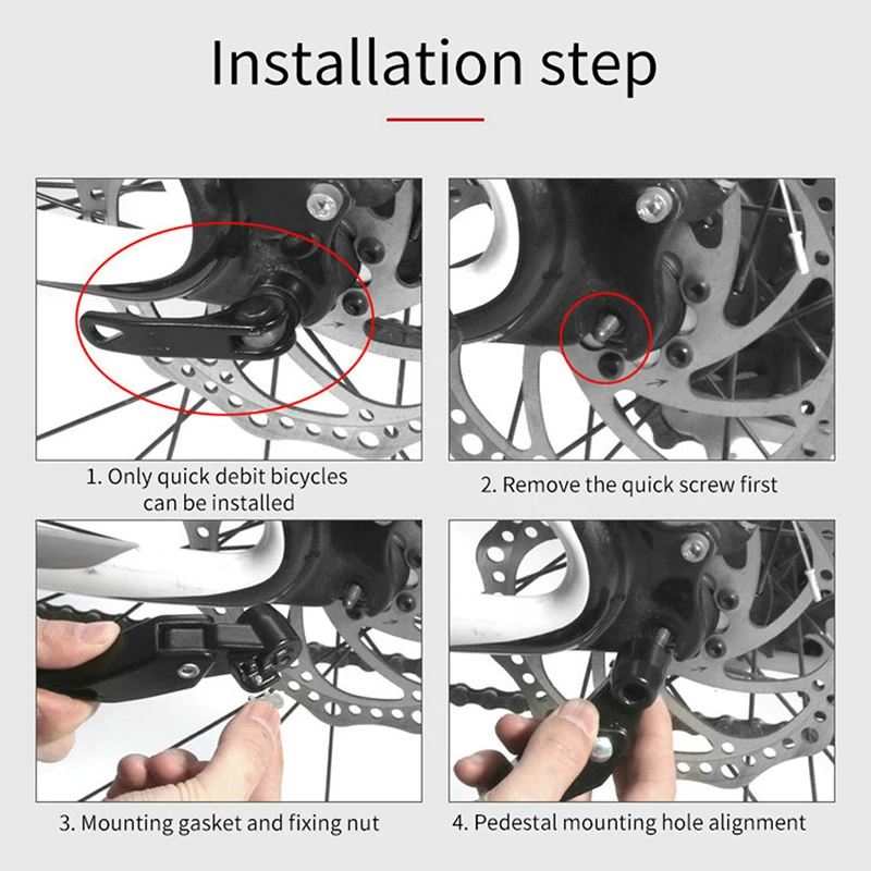 

Adjustable Bicycle Kickstands MTB Road Bicycle Parking Suitable for 22inch-29inch wheel Cycling Parts Bike Holder