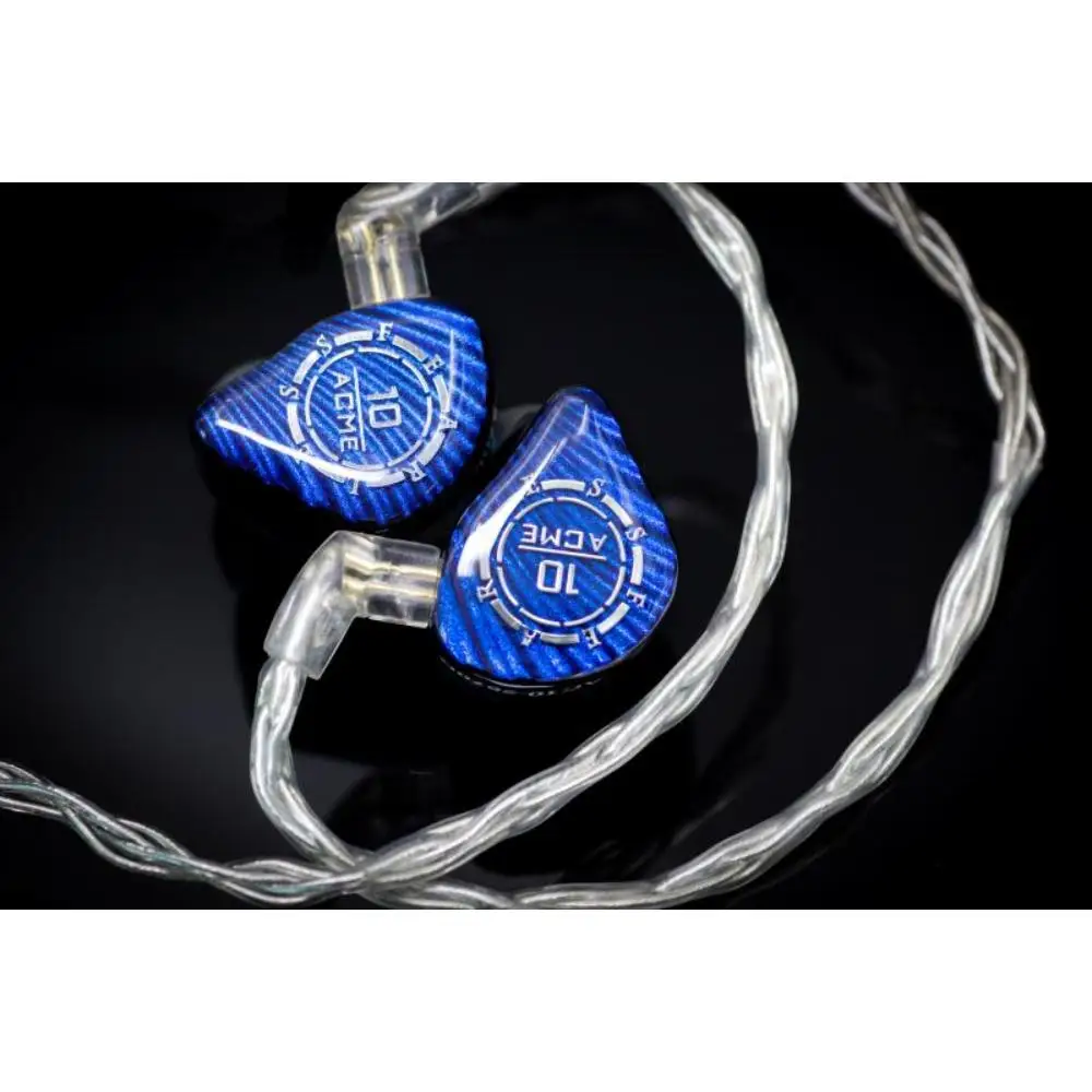 

Бесстрашная аудиосистема ACME10 10BA, сбалансированные арматуры, Hi-Fi наушники-вкладыши для музыкального монитора, съемный кабель QDC, пользовательские IEMs S8Z S8F ES12