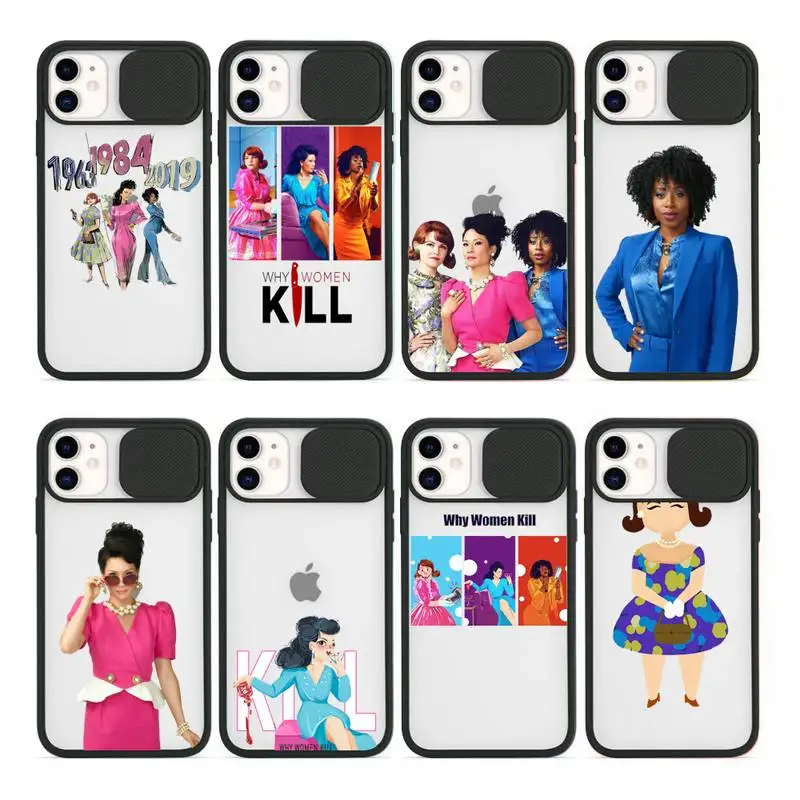 

Why Women Kill tv show cartoon Phone Case Transparent for iPhone 7 8 11 12 se 2020 mini pro X XS XR MAX Plus