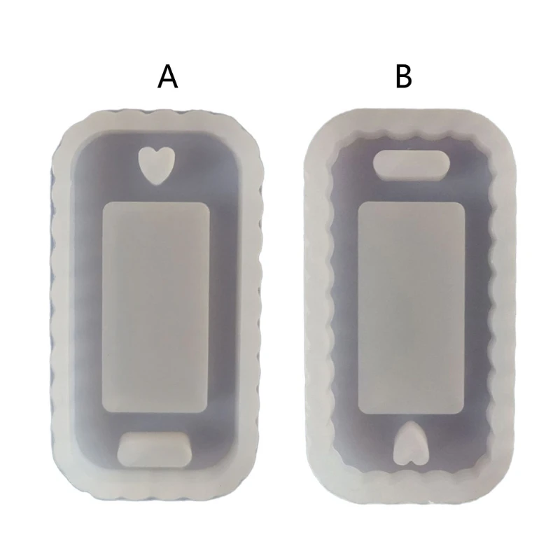 

LXAE Hanging Tag Epoxy Resin Mold Keychain Pendants Silicone Mould DIY Crafts Jewelry Casting Tools