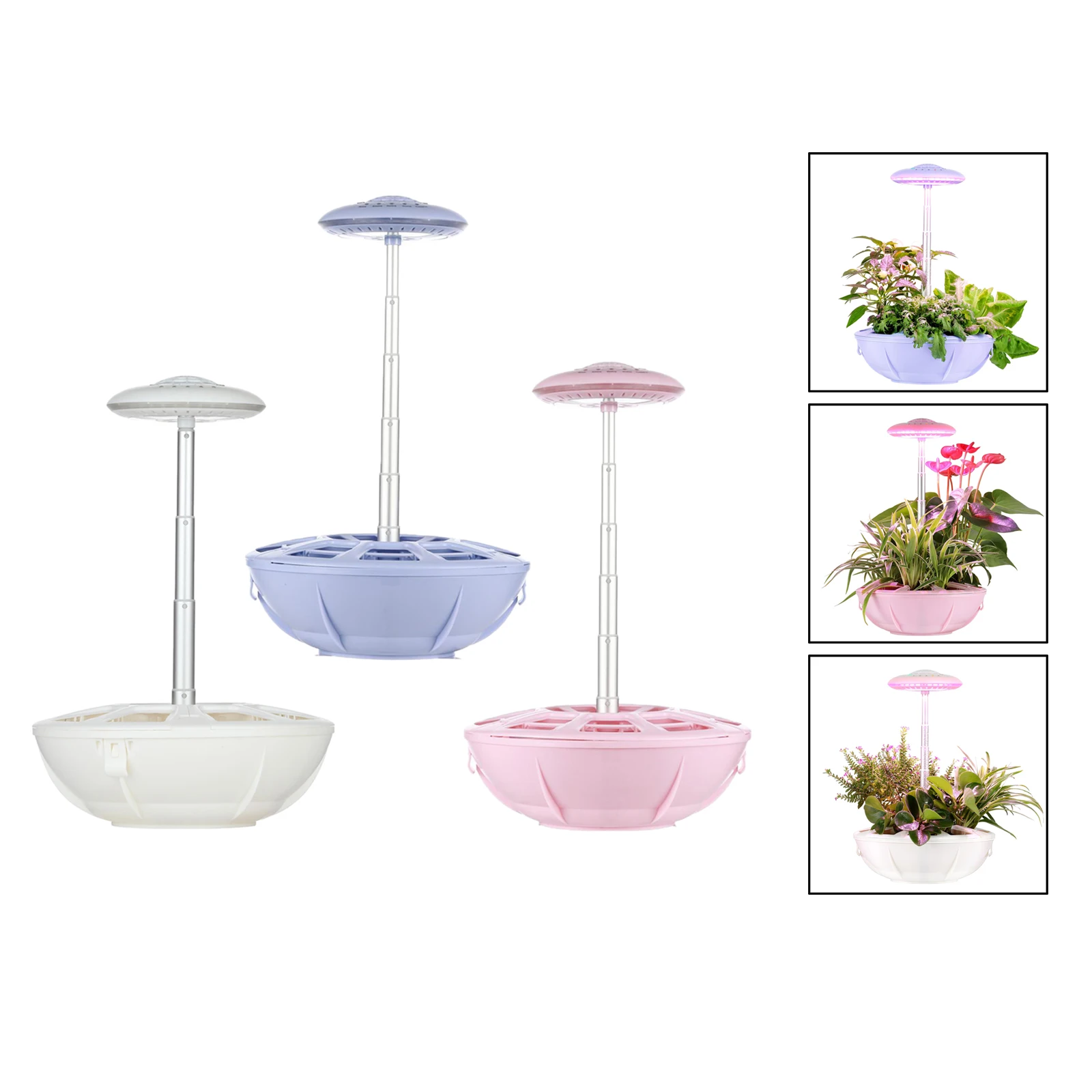 

LED Plant Grow Light Spectrum Growth Lamp Seedling Lamp Desktop Decor 5 Planting Modes