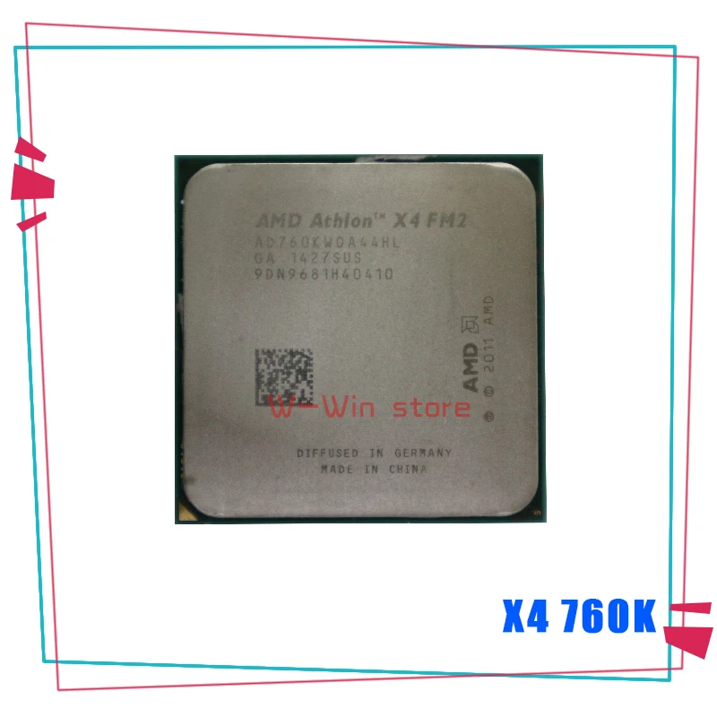 AMD Athlon X4 760 K 760 K 3,8G 100W AD760KWOA44HL гнездо FM2
