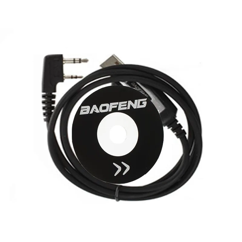 FFYY BAOFENG Usb Кабель для программирования и Cd Baofeng/Pofung Uv 5R 82 Gt 3 888S Ten4 F9 + Радио Walkie