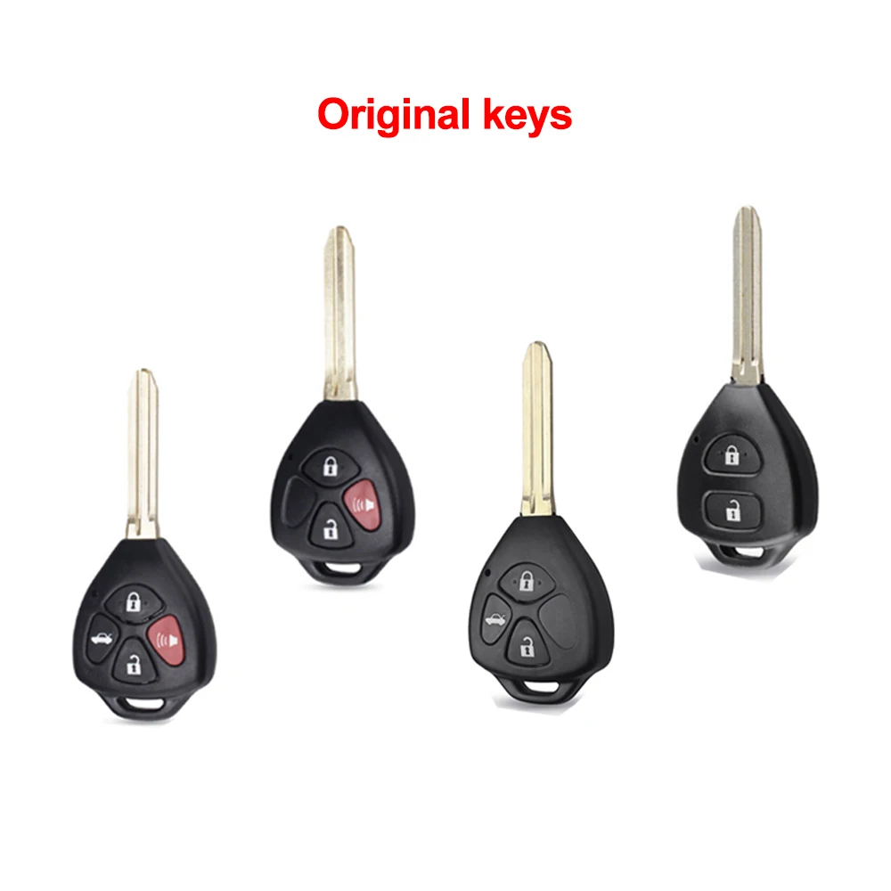 OkeyTech 2/3/4 BT для Toyota Corolla RAV4 Camry Avlon Toy43 модифицированный раскладной складной пульт