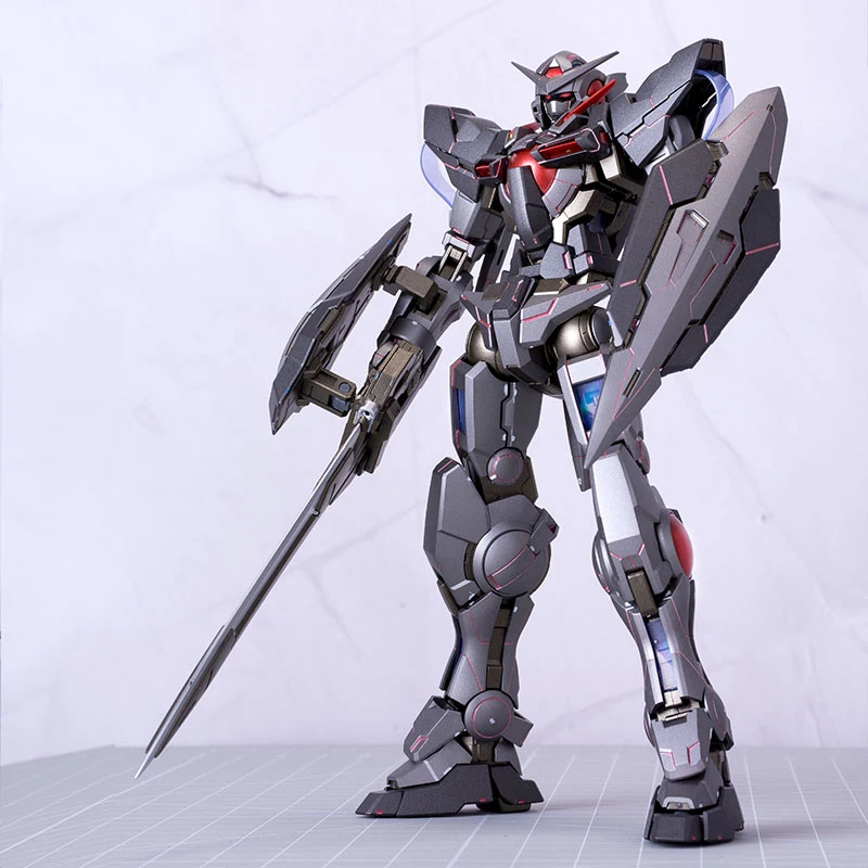 

BANDAI MG 1/100 Assembling Model GN-001 GUNDAM EXIA Change The Dark Color Action Toy Figures Children's Gifts