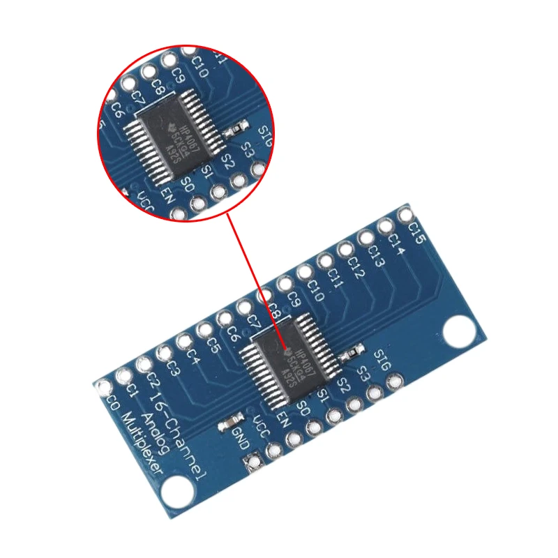 16CH Аналоговый Цифровой MUX Breakout плата CD74HC4067 точный модуль для Arduino|Аксессуары