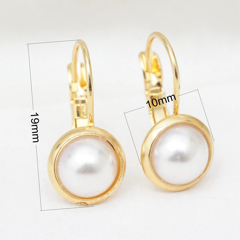 Новое поступление милые круглые серьги кольца в форме шара из нержавеющей стали