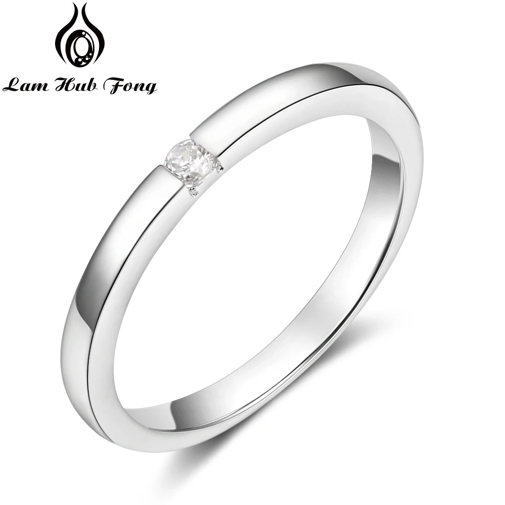 

Luxury Silver Color Rings Round Cubic Zircon Women's Finger Ring Vintage Wedding Engagement Ring Fashion Jewelry Gift for Women