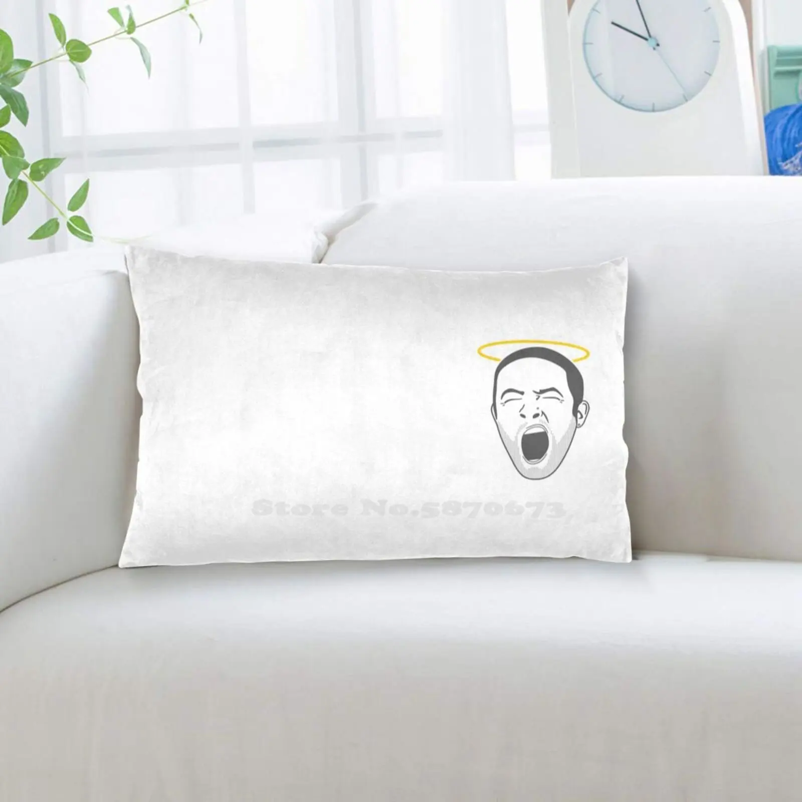 Модная наволочка для кровати Angel Mac подушки рождественское изображение Миллера -