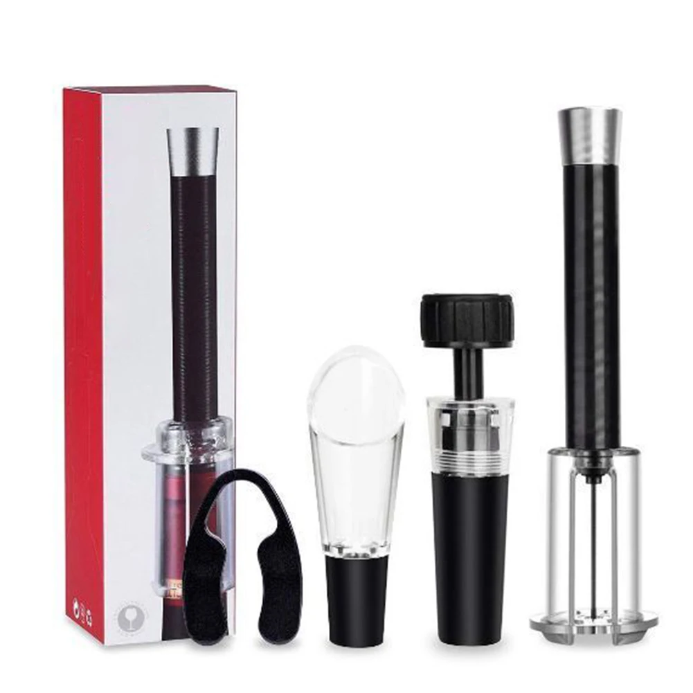 Стильный 4 шт. легко воздушный насос для вина открывалка бутылок воздуха Давление