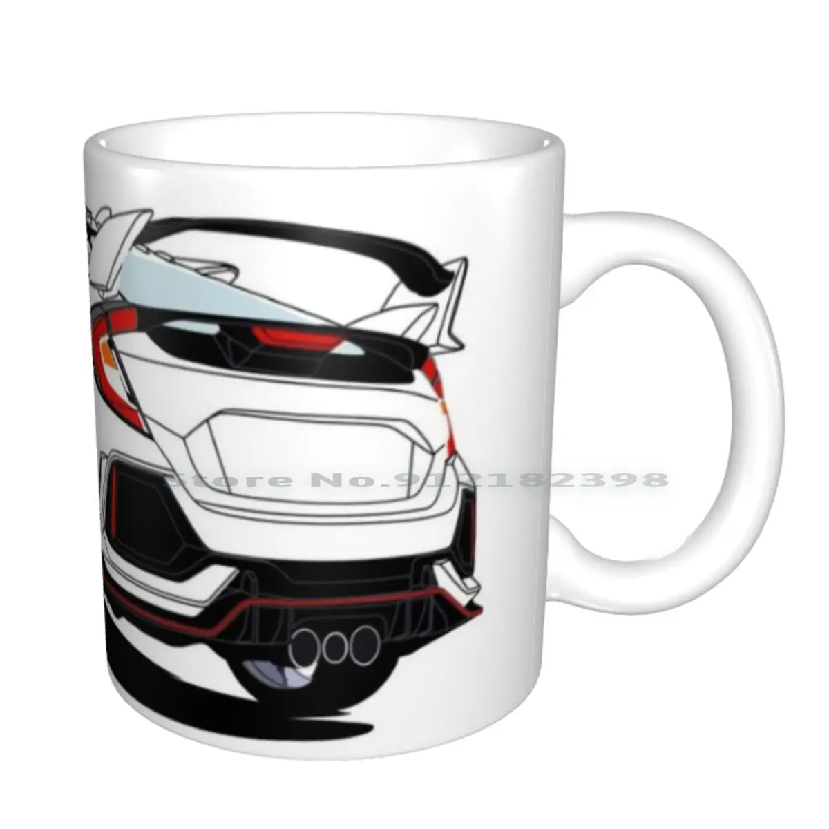 Керамические кружки Civic Type R кофейные чашки Кружка для молока и чая автомобильные