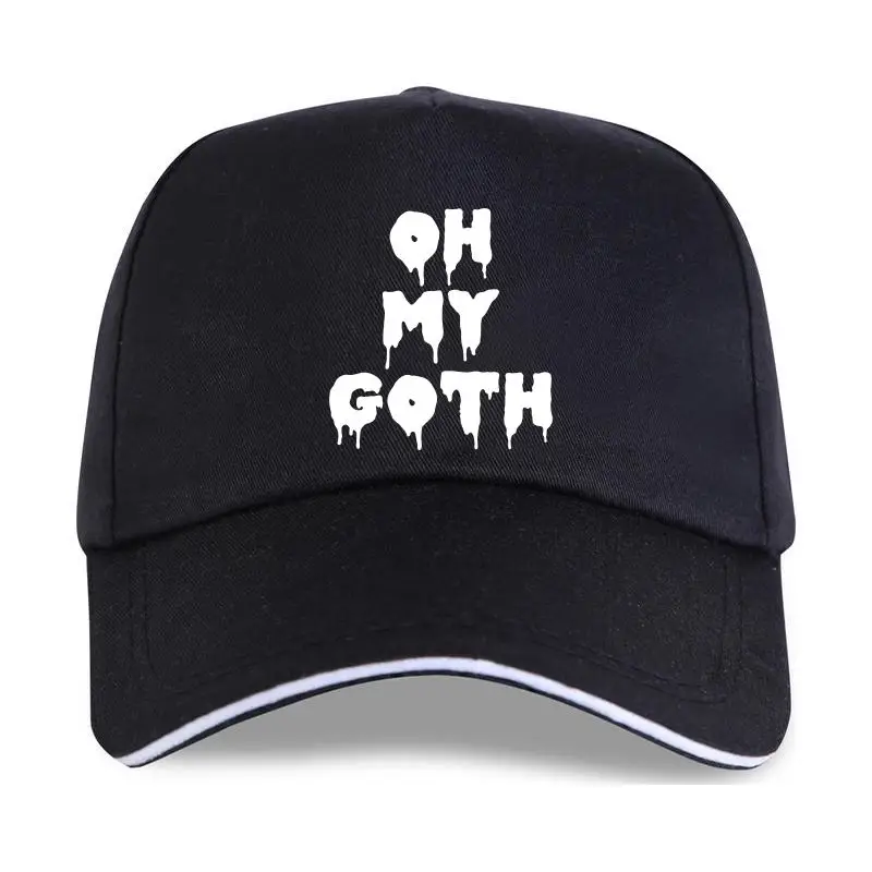 

Дизайнерская забавная бейсболка с надписью Oh My Goth в стиле Харадзюку, топы в стиле хип-хоп, Летний стиль для женщин и мужчин