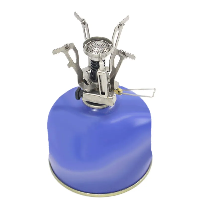 Mini Camping Stove Automatic Foldable Outdoor Cookware Tool for Picnic Cookout Hiking | Спорт и развлечения