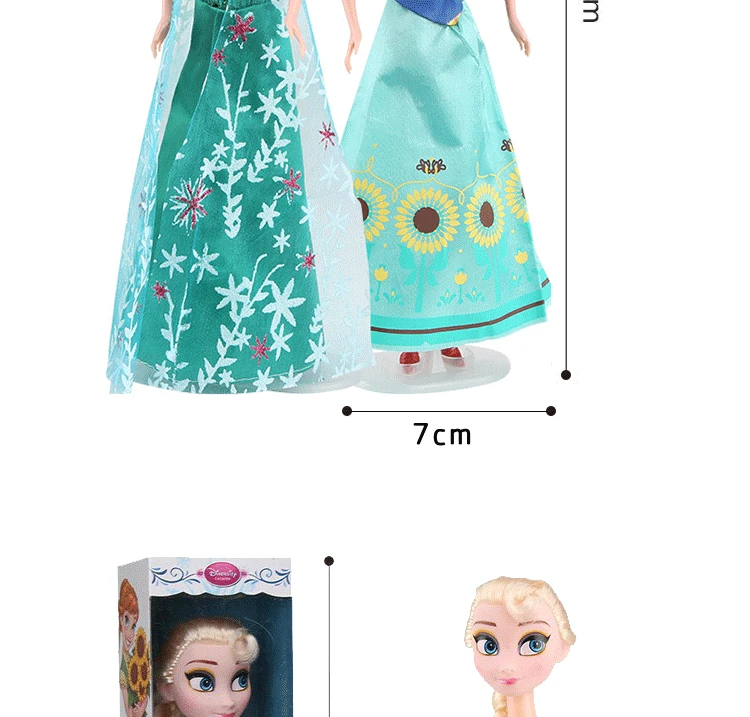 Hasbro Froze кукла милая Анна Принцесса Мода Барби аксессуары для кукол игровой дом наряды костюм детские игрушки подарок