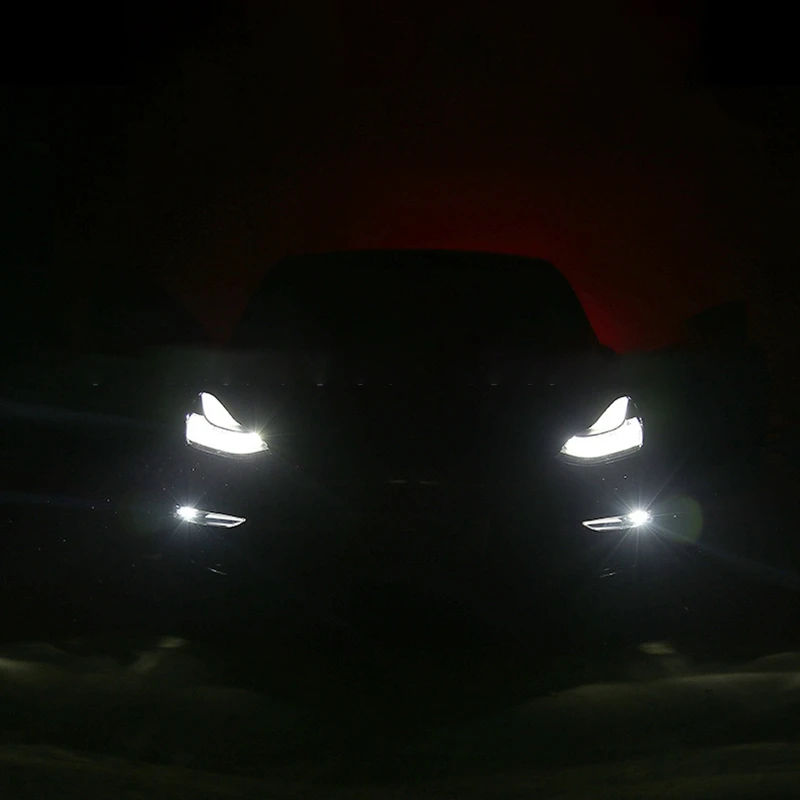 

Front Fog Lamp Assembly Atmosphere Lamp Turn Signal Width Lamp Modification Accessories Suitable for Tesla Model3