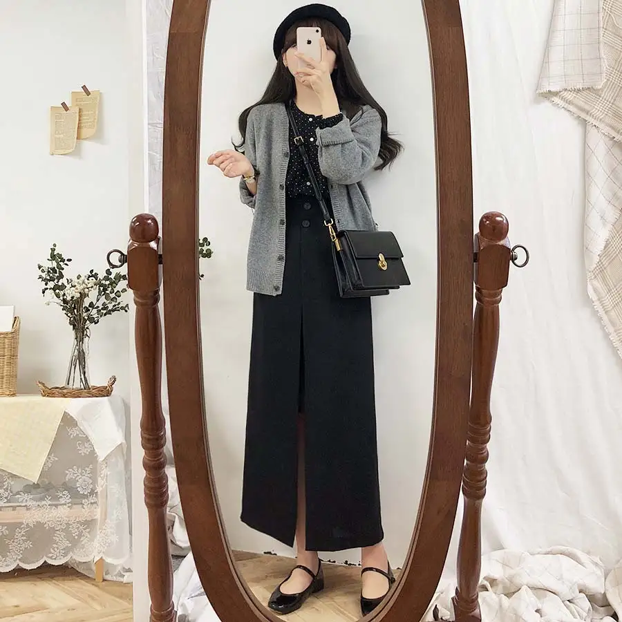 S XL, Новая Винтажная рубашка в горошек, женские топы, женские блузки с длинными рукавами для девочек, большие размеры, осенние женские блузки, femme Blusas