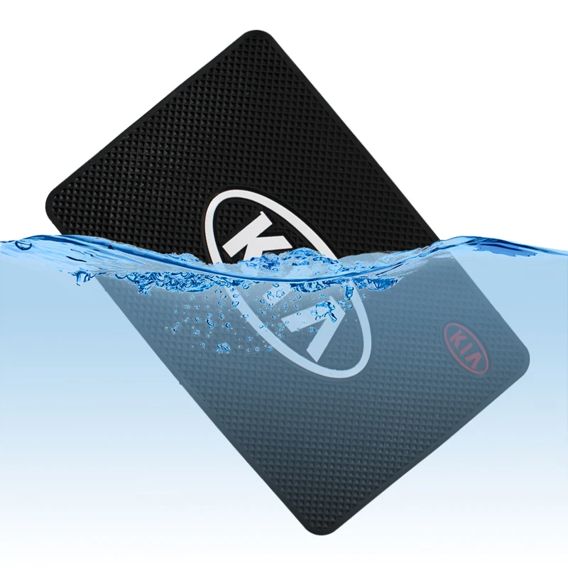 Коврик для салона автомобиля гелевые прокладки монет и приборной панели