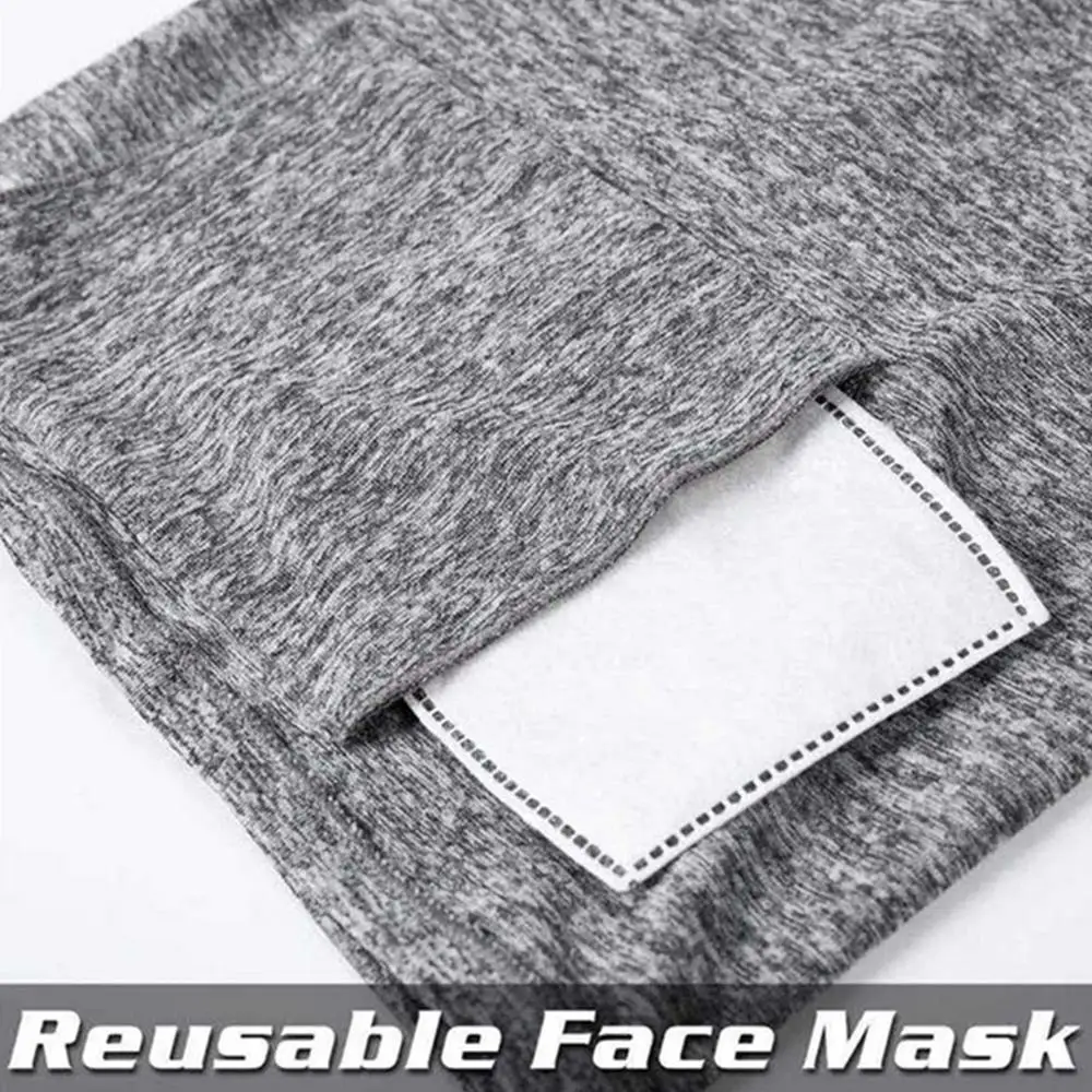

Riding Mask Warmth Skiing Headwear Climbing Bandanas Scarf Multifunctional Safety Carbon Filters Sunscreen Windbreak Ice Silk