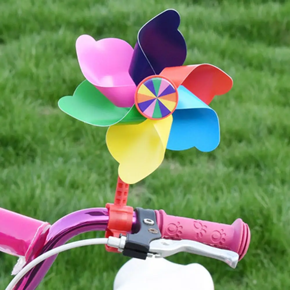 

1PC Windmill Children Bike Handlebar Flower Pinwheel Windmill Decoration For Kid's Bicycle Scooter