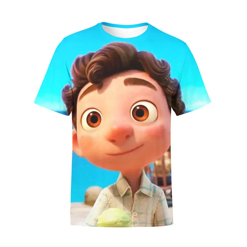 

Summer Fashion 3D New Luca TShirt Kids Funny Casual Game Print T-shirt Children Boy Girl Clothes Cool Oversized Tshirt Tops Tees