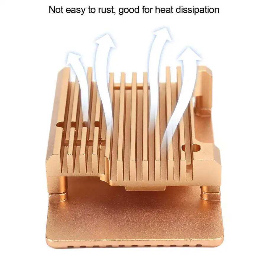 Защитный корпус для Raspberry Pi3 Model 2b/3b теплоотвод алюминиевый сплав чехол