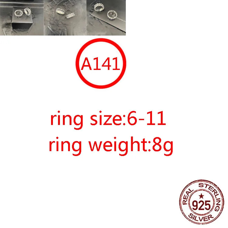 

A141 S925 sterling silver ring personality retro punk style cross flower letter shape couple jewelry exaggerated tide