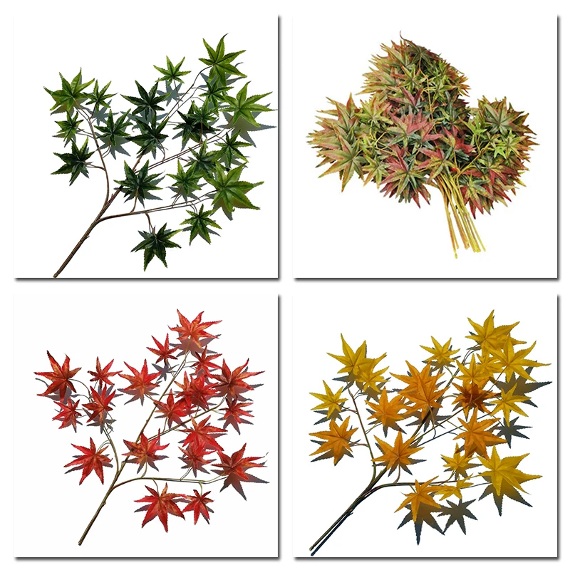 Искусственные листья декоративное дерево с искусственные ветки Пластиковые