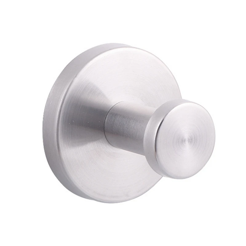 

Removable Bathroom Hook Wall Mount Nail-free Stainless Steel Shower or Kitchen Hook for Coat Bathrobe Hanger Storage 40/50mm