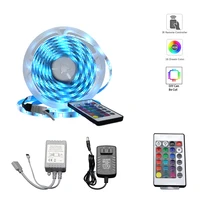 led light strips ip68 infrared remote control rgb 5050 decoration backlight lamp night light luminous string for bedroom living