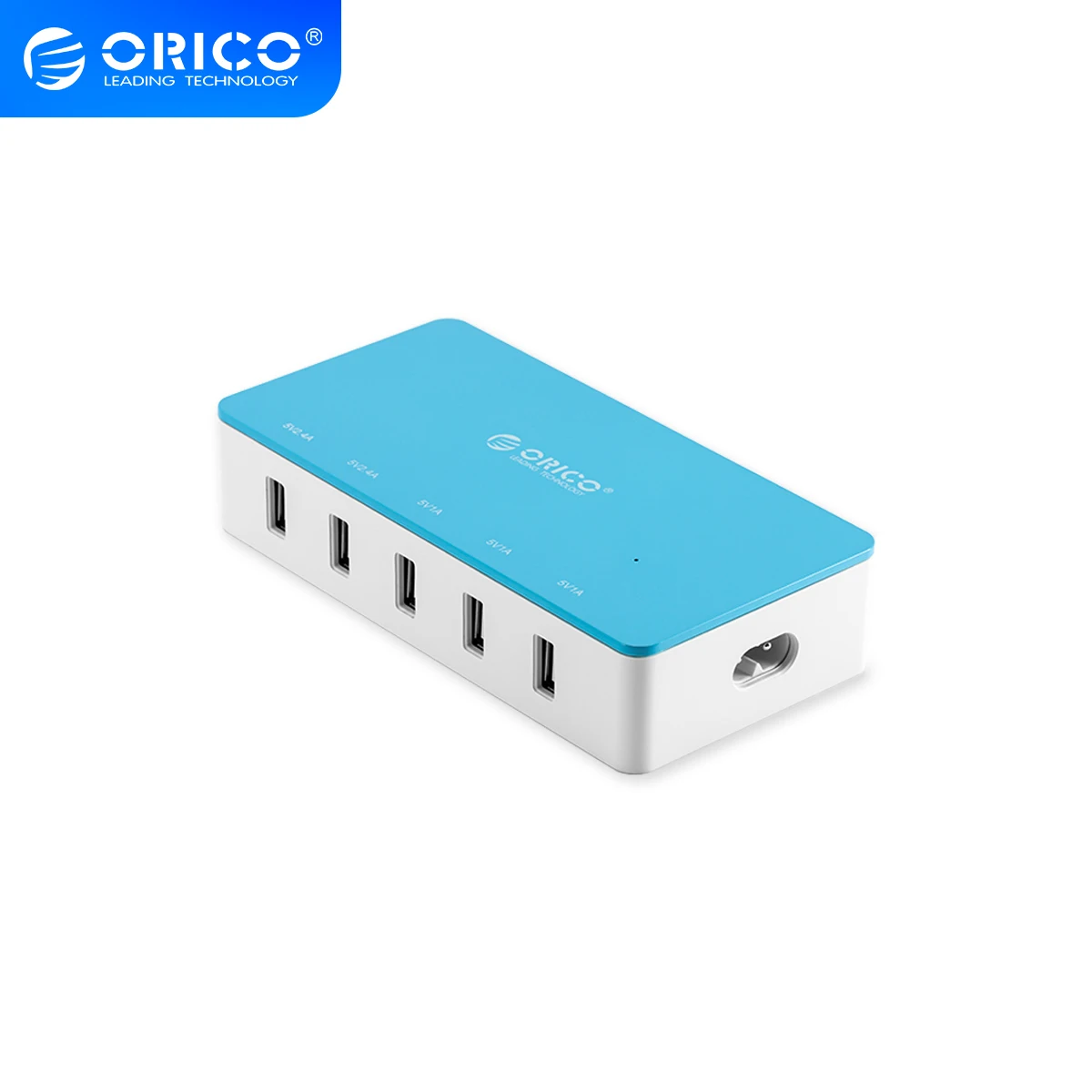 Зарядное устройство ORICO с 5 USB-портами и поддержкой быстрой зарядки | Мобильные