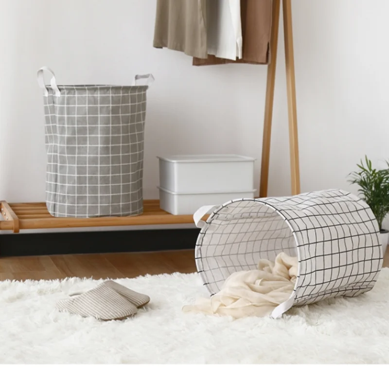 

Multifunctional Installation-free Clothes Sundries Storage Organization Bag Family Clothes Storage Basket Item Collection Box