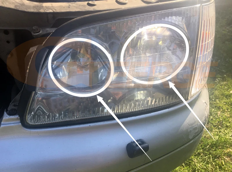 Для lexus LS400 1998 1999 2000 отличные ультра яркие CCFL ангельские глазки Halo кольца комплект