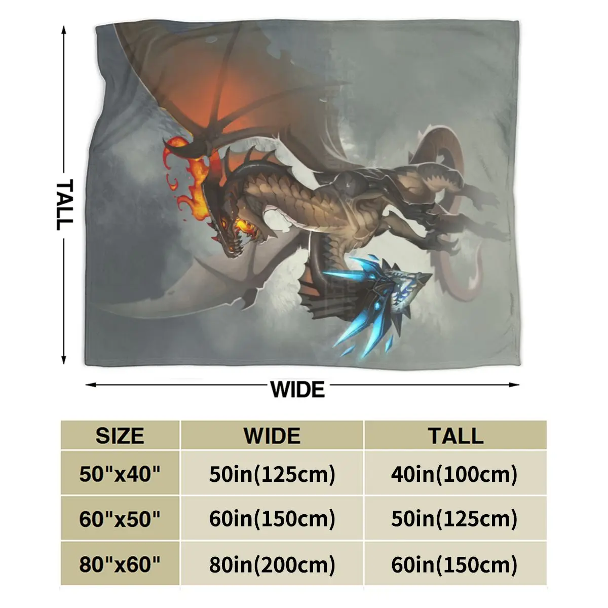 Cool dragon 3D printing soft and warm coral velvet flannel bed blanket artificial fur mink bedspread winter checked | Дом и сад