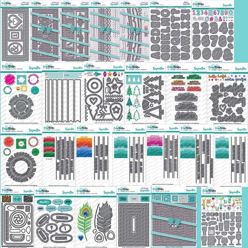 

Long Cutting Dies for Scrapbooking Mold New Die Cut Stencil Handmade Tools DIY Card Make Mould Model Craft Decoration