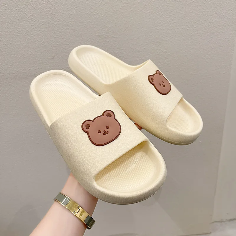

Slippers female summer wear 2021 new net red ins sandals and slippers summer home cute couple sandals and slippers