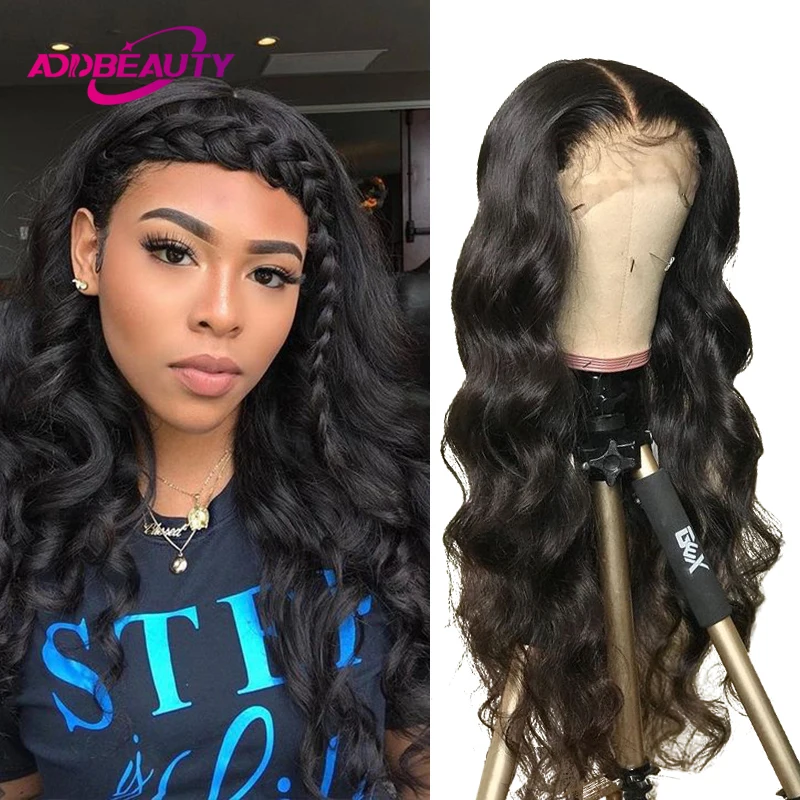 Парик из натуральных человеческих волос 5 Х5 дюймов с прозрачной застежкой на