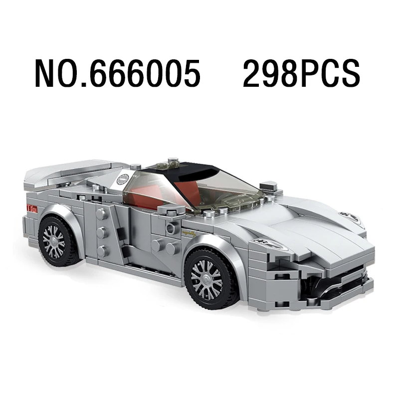 

Speed Champions Racing Car Supercar Building Blocks Moc Toys Racer Winner Bricks Classic Model For Children Gift DIY