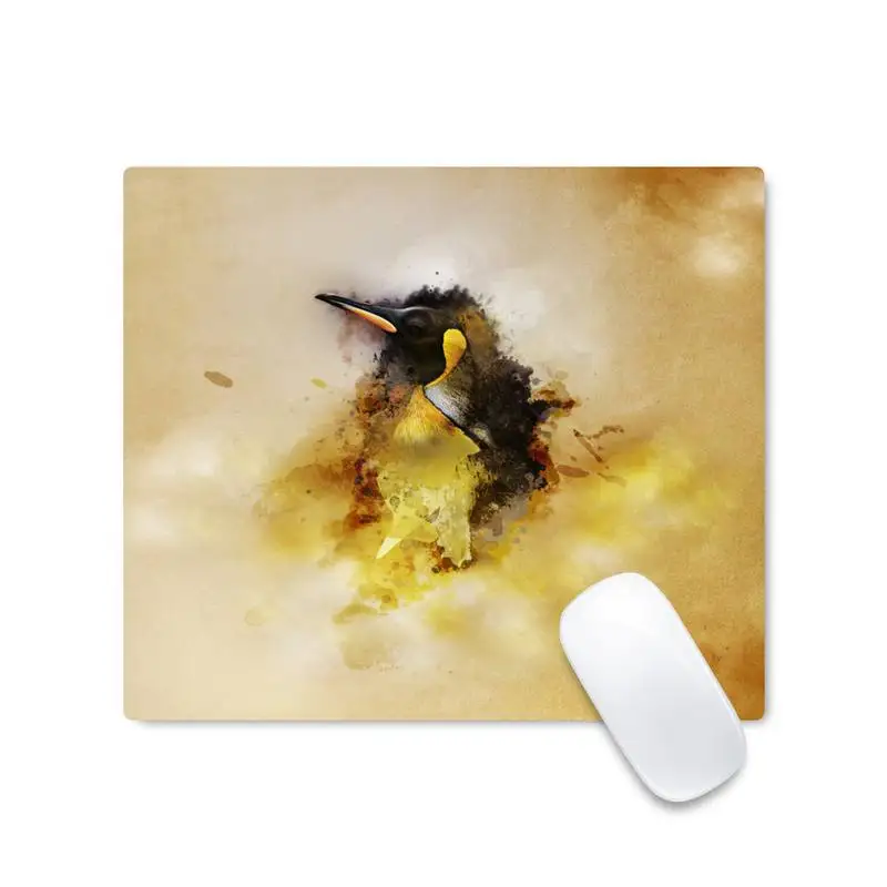 

penguin animal creativity cute Gamer Speed Mice Retail Small Rubber Officework Mat Non-slip Laptop Cushion