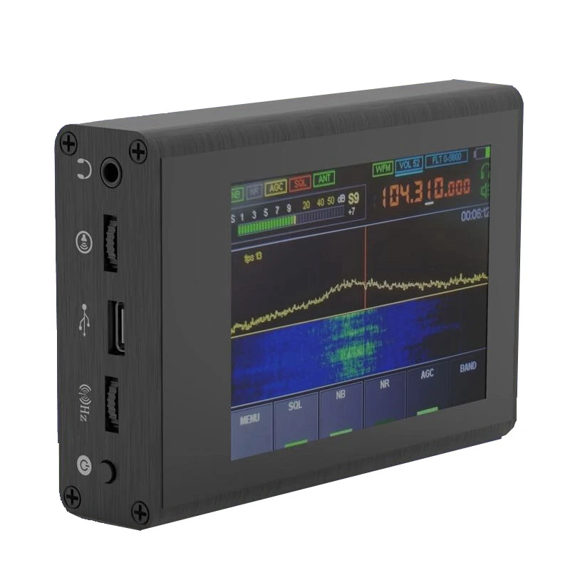 

50KHz-200MHz SDR Radio Malachite HAM SDR Receiver Malahit Shortwave Radio 3.5" Screen Electrical Instruments Network Analyzers