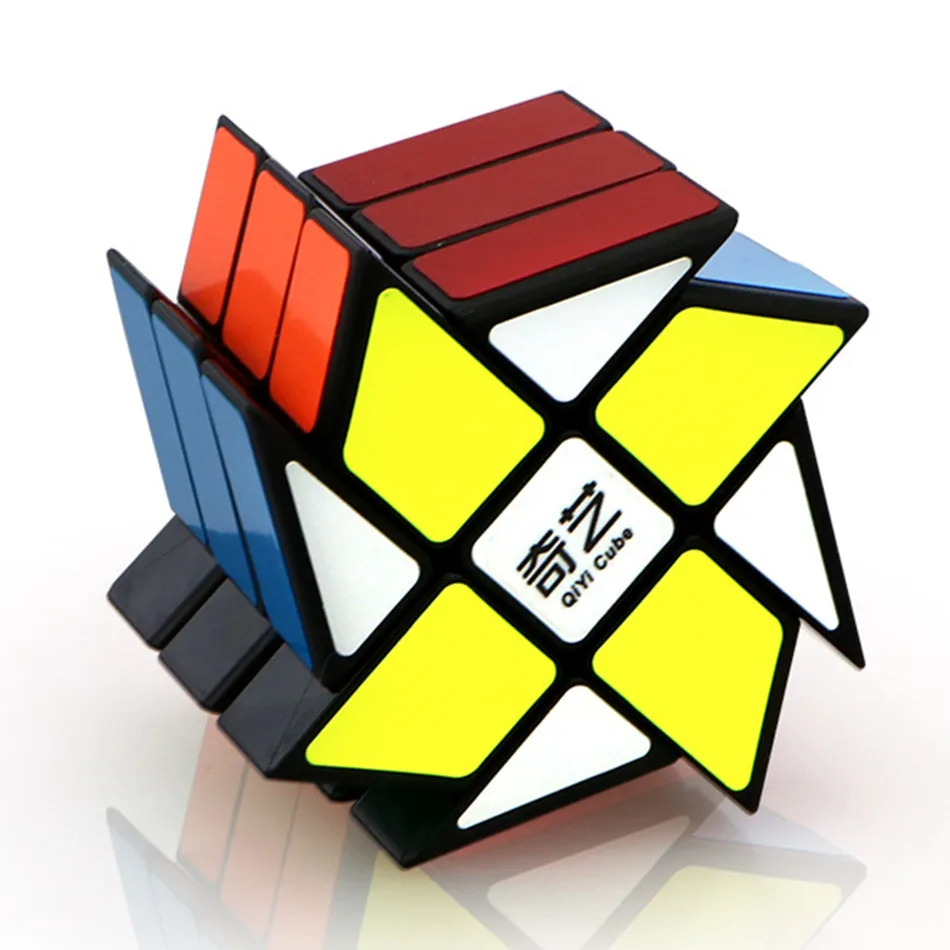 Qiyi XMD кубик Рубика 3x3 Фишер Мельница Оси Magic Cube Puzzle Speed Mofangge Профессиональная