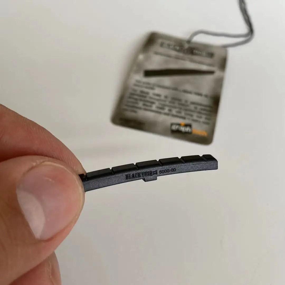 graph tech gitarre mutter schwarz tusq xl 5000 00 flachen boden für sttele elektrische gitarre teile made in kanada free global shipping