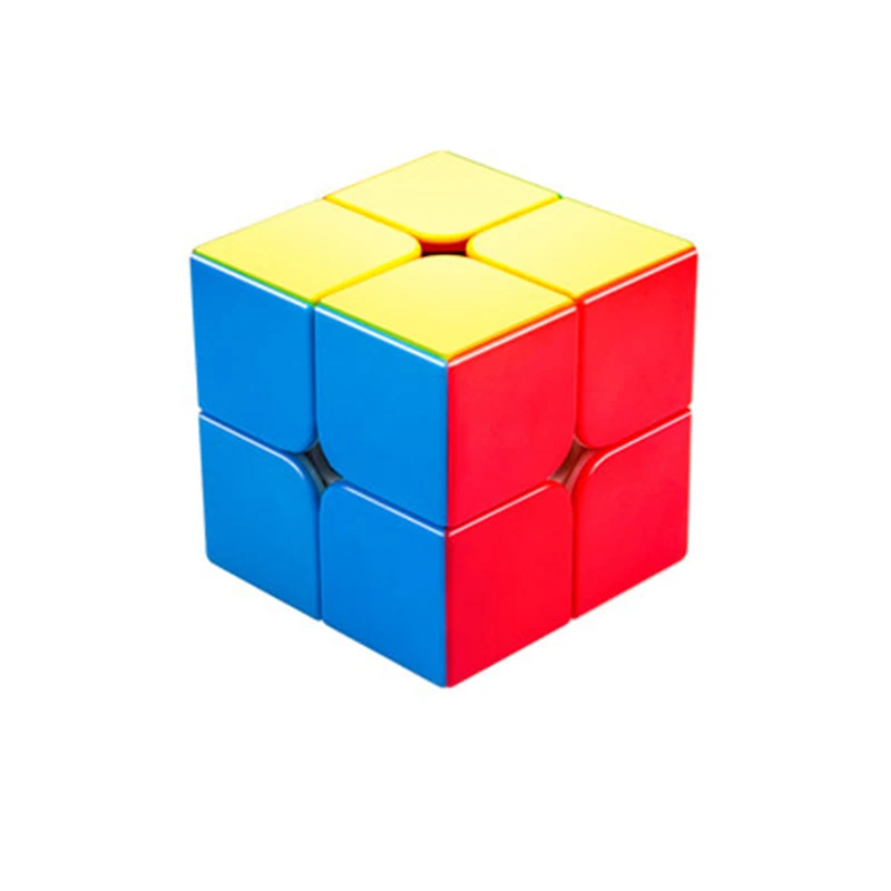 2X2 3X3X3/4X4/5X5 Спецификация магический куб скорость для карманных наклеек Головоломка Куб профессиональные Развивающие игрушки для детей/малышей - Цвет: 2X2